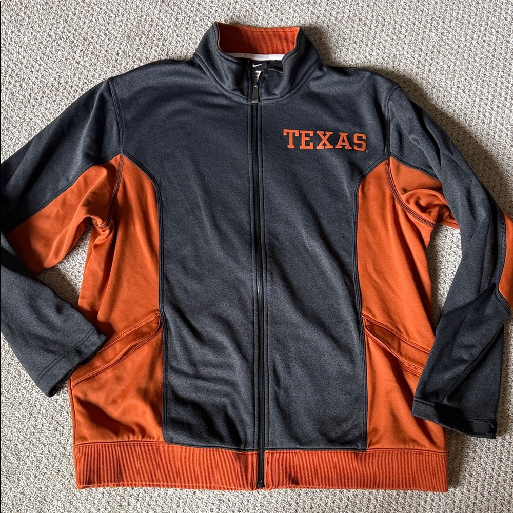 Texas Longhorn Nike Zip Up Jacket